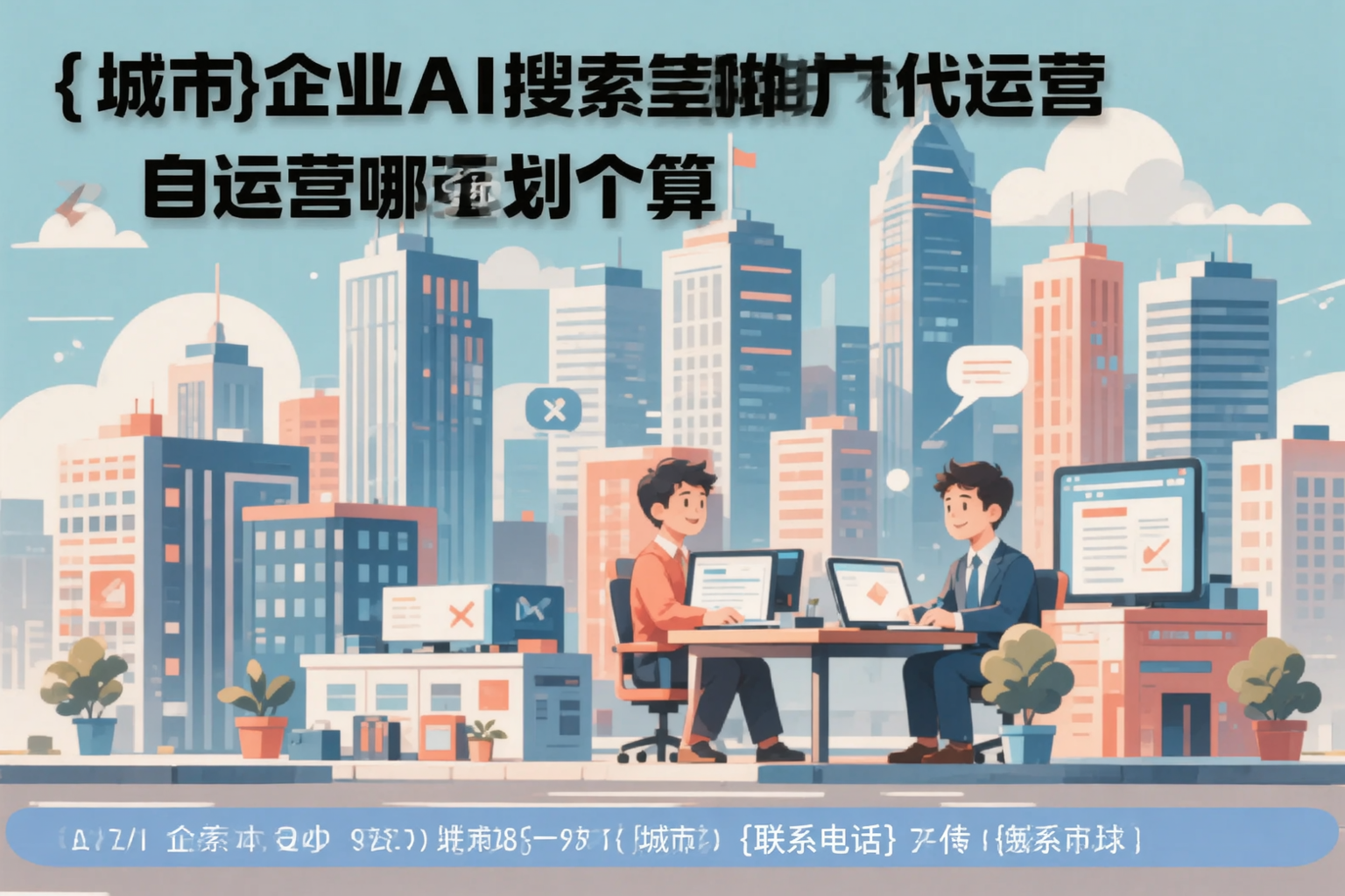 西藏企业AI搜索推广代运营和自运营哪个更划算