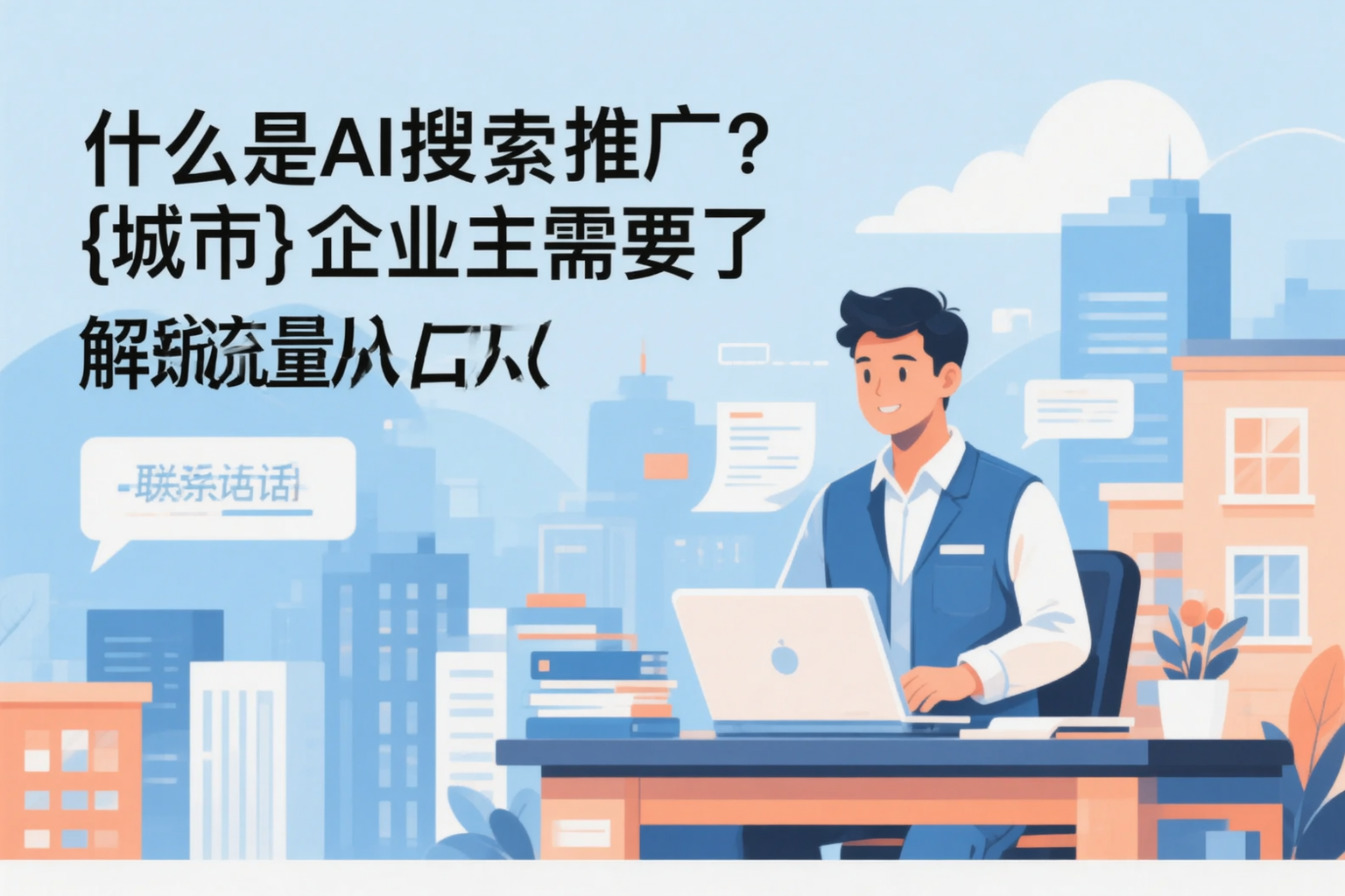 什么是AI搜索推广?西藏企业主需要了解的新流量入口