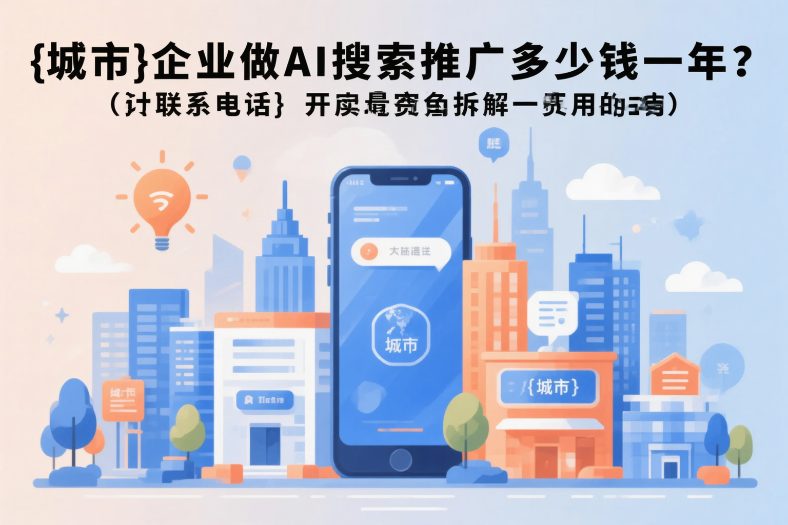 西藏企业做AI搜索推广多少钱一年？真实费用拆解