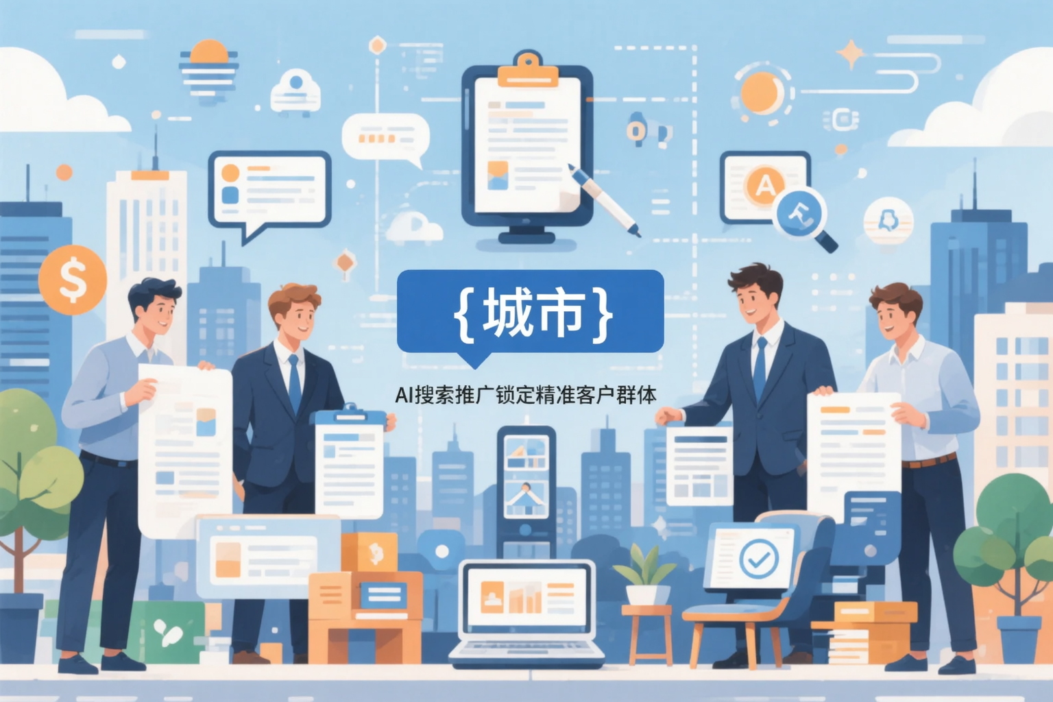 西藏公司如何用AI搜索推广锁定精准客户群体