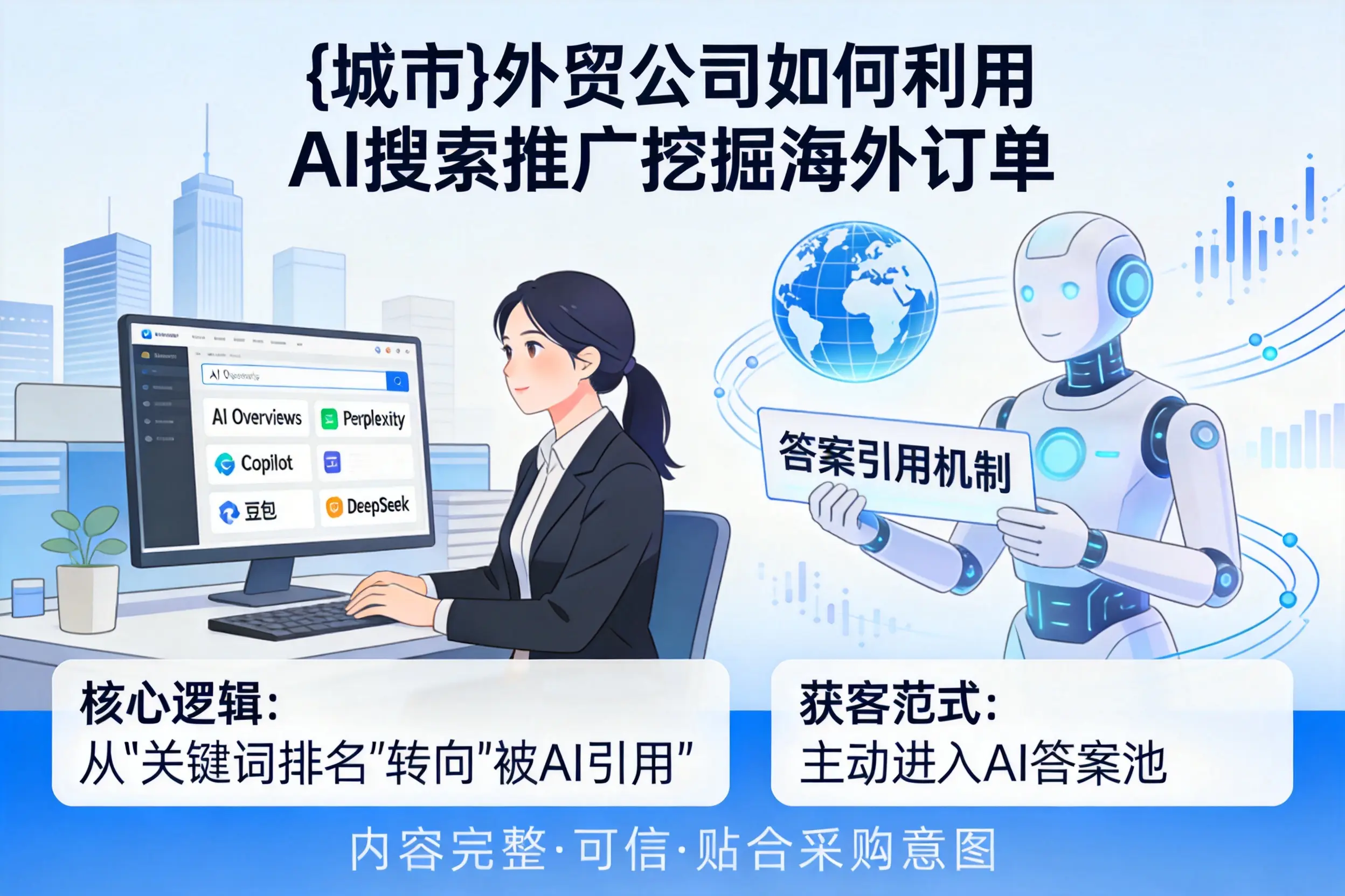 西藏外贸公司如何利用AI搜索推广挖掘海外订单