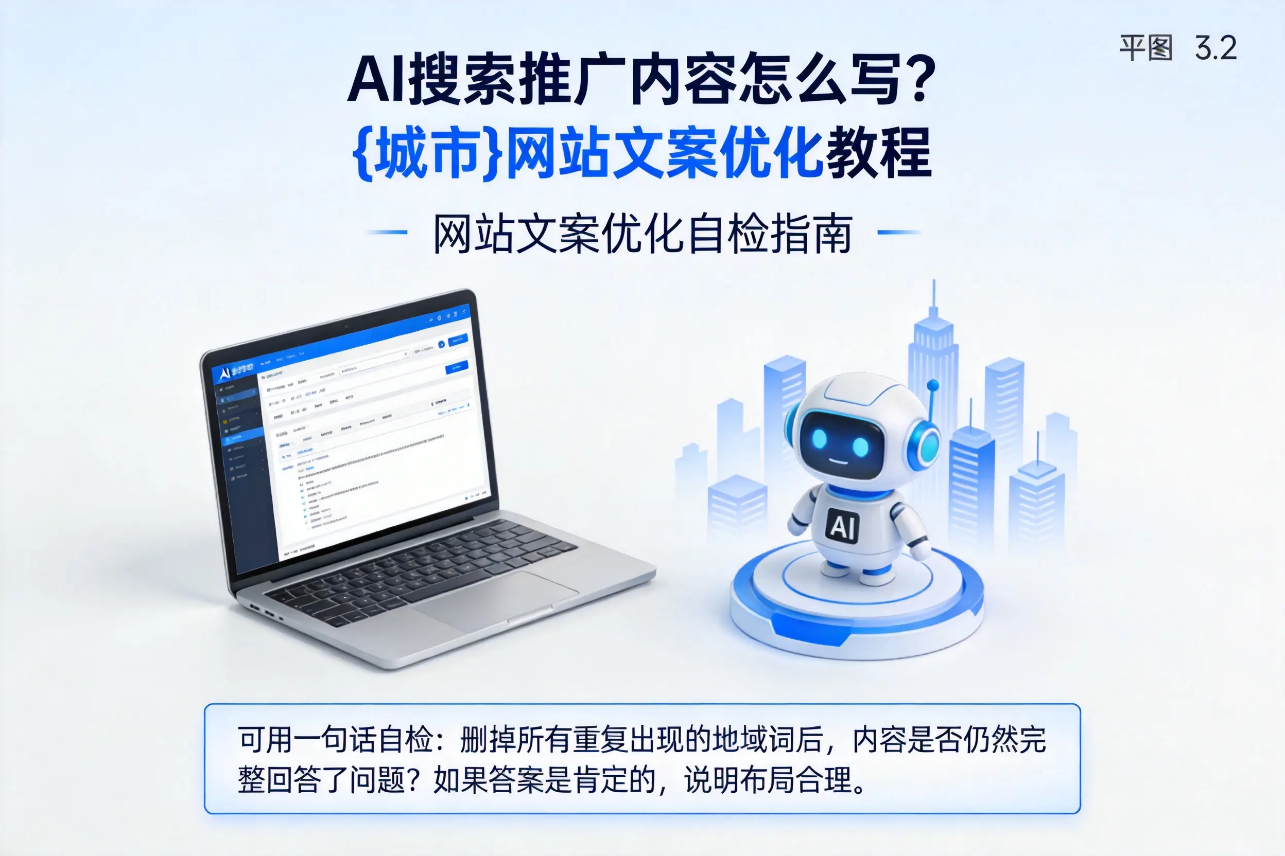 AI搜索推广内容怎么写？西藏网站文案优化教程