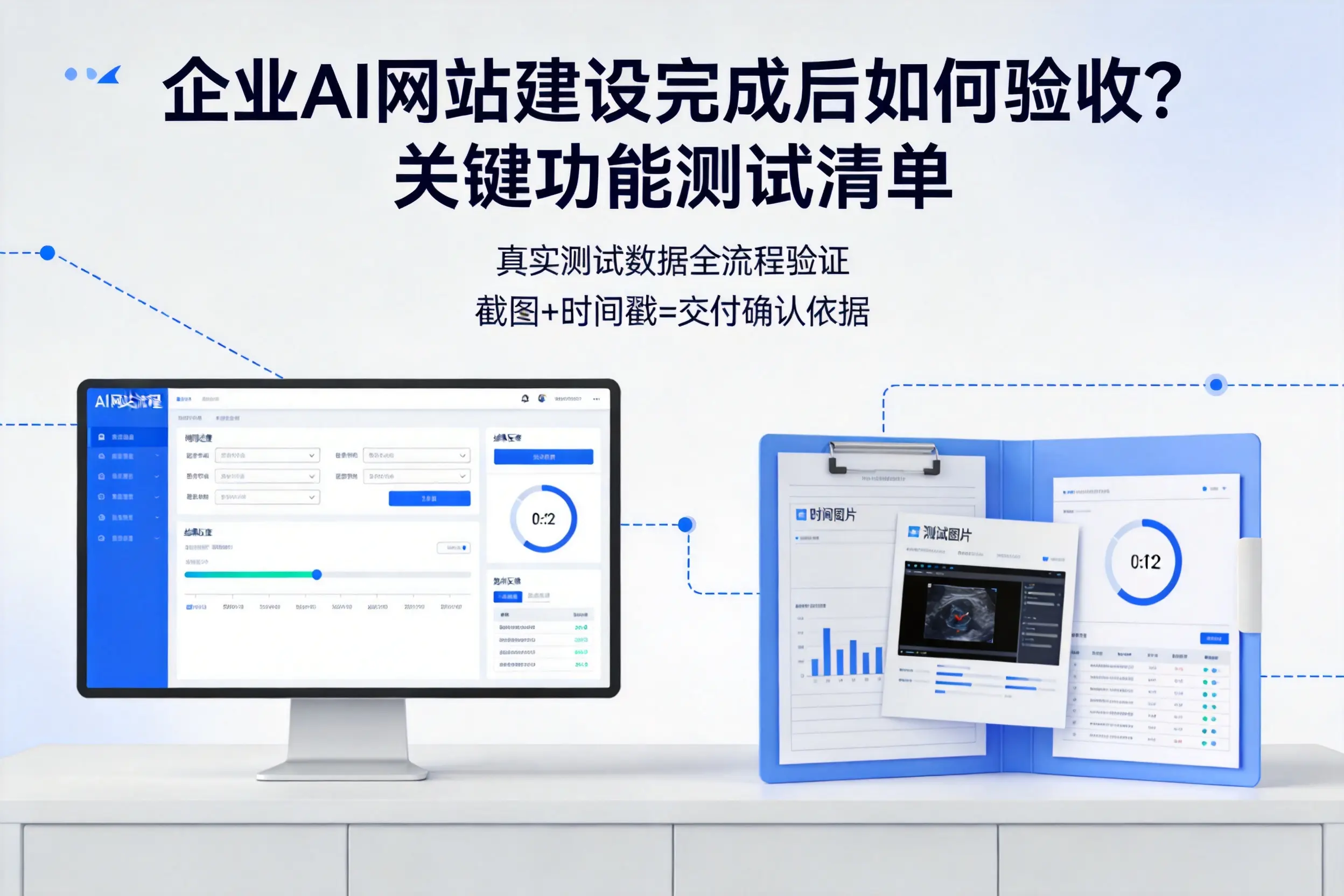 西藏企业AI网站建设完成后如何验收？关键功能测试清单