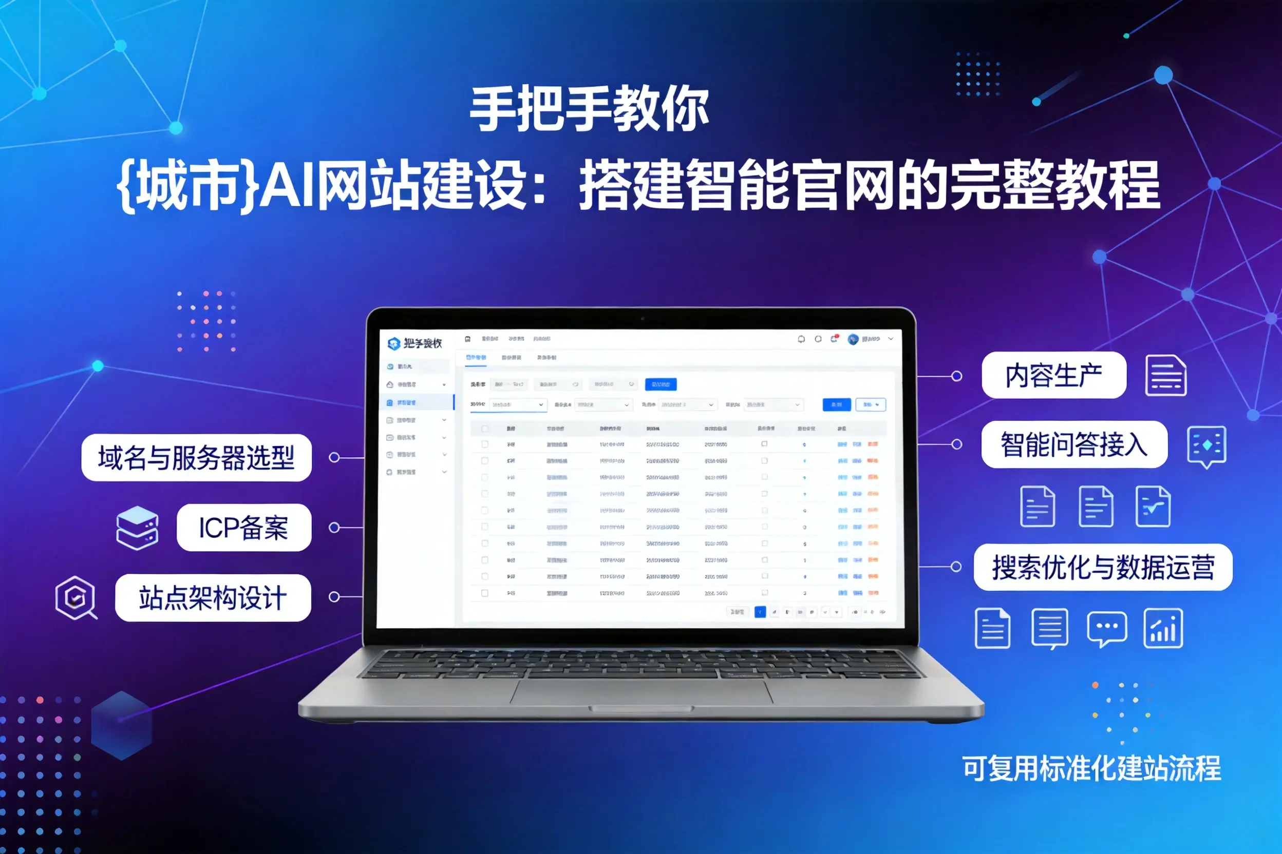 手把手教你西藏AI网站建设：搭建智能官网的完整教程