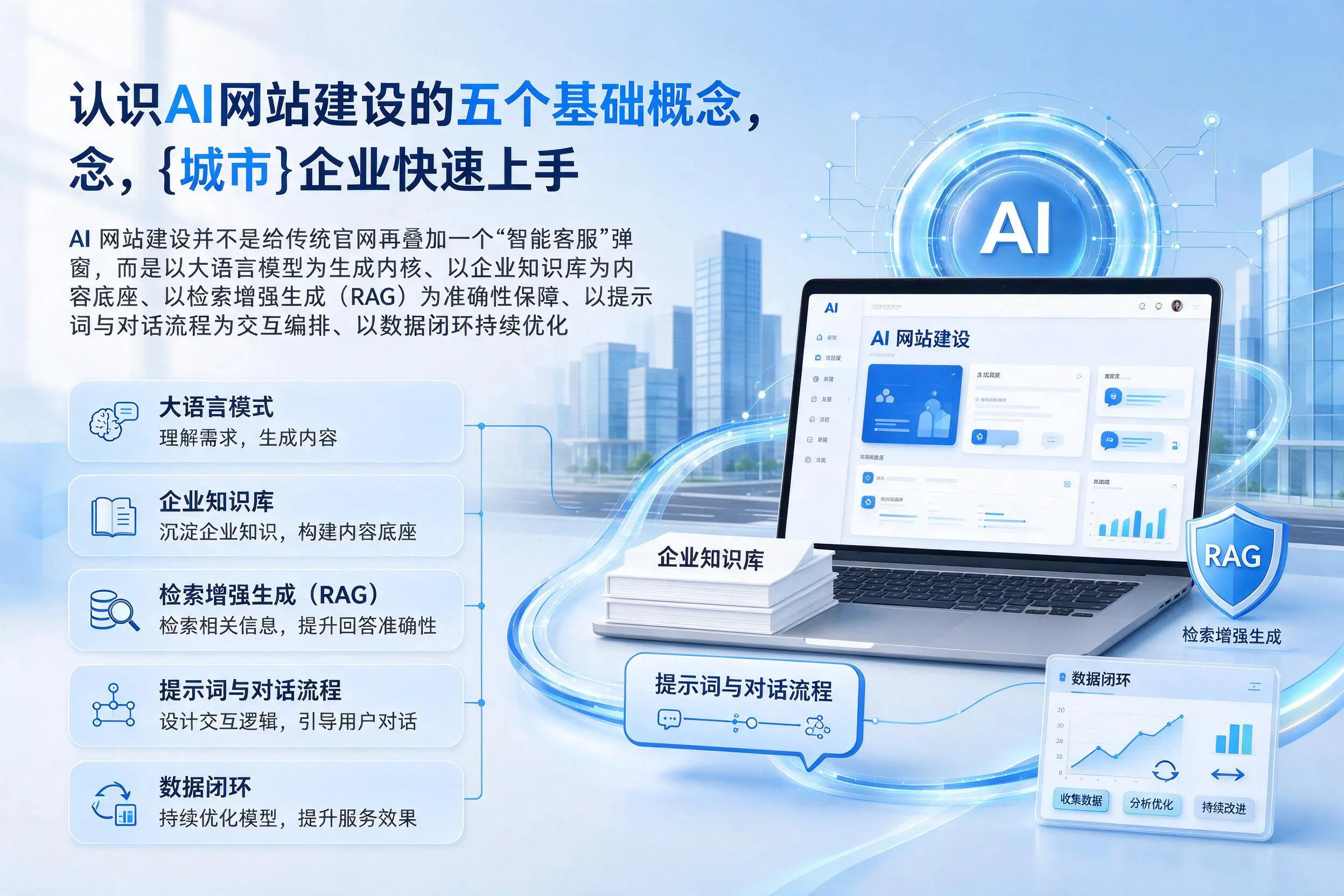 认识AI网站建设的五个基础概念，西藏企业快速上手