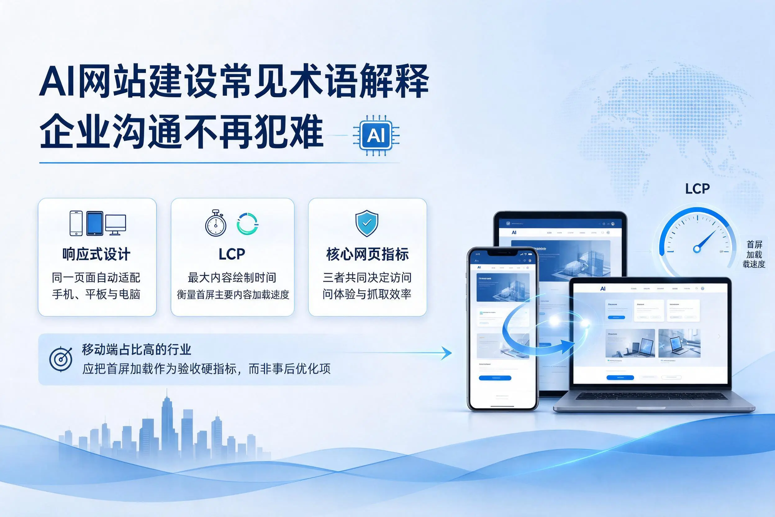 AI网站建设常见术语解释,西藏企业沟通不再犯难