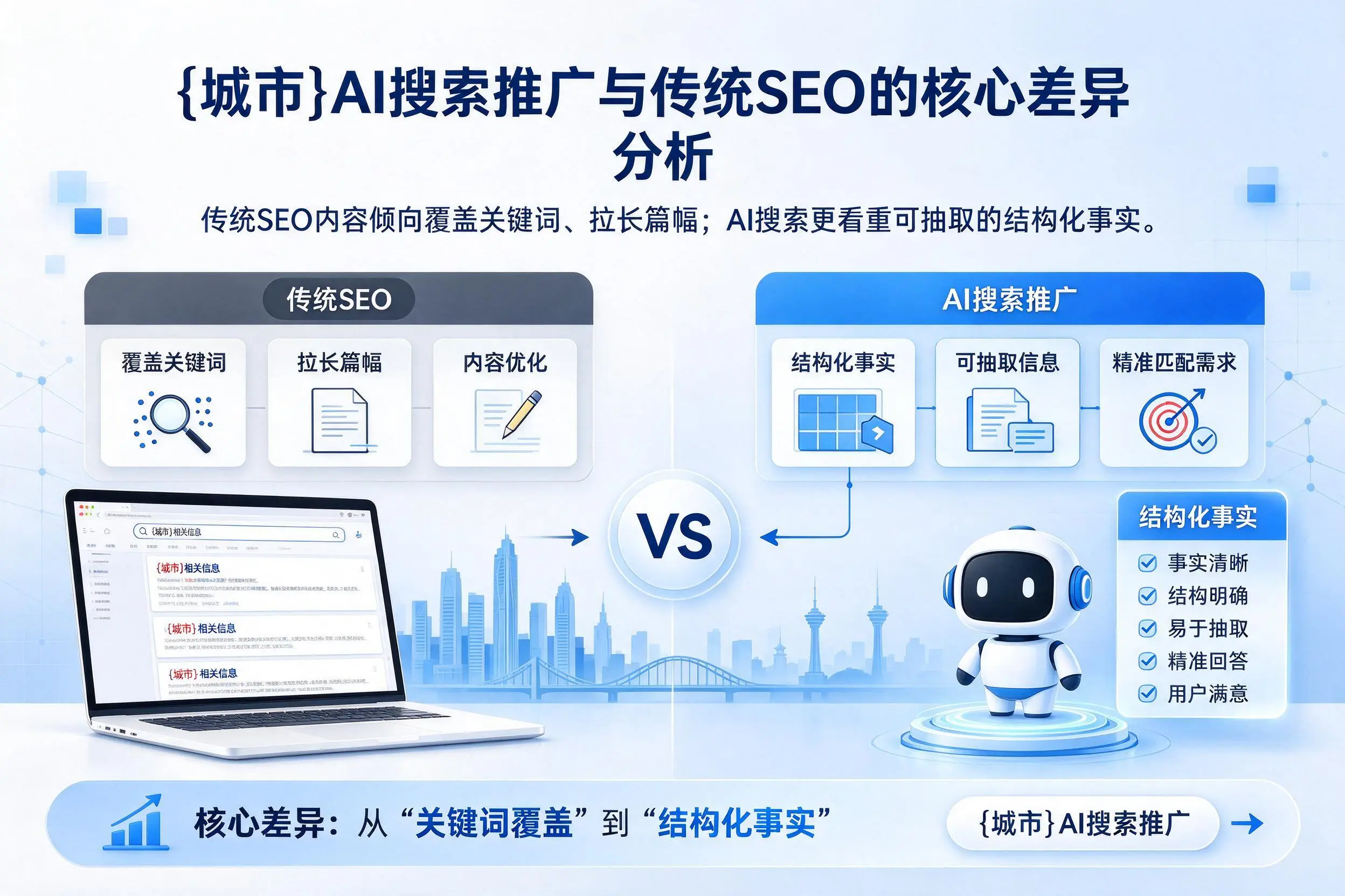 西藏AI搜索推广与传统SEO的核心差异分析